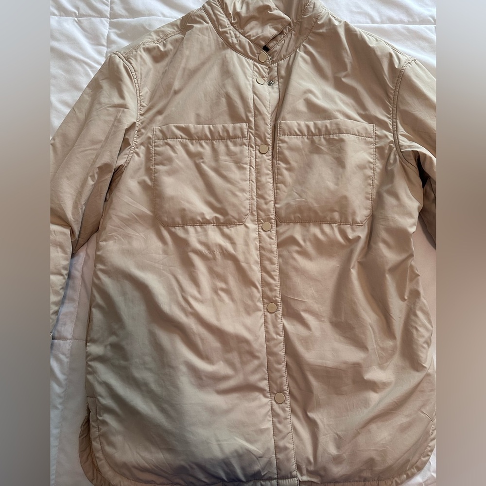 COPY - Abercrombie Oversized Small Nylon Shacket